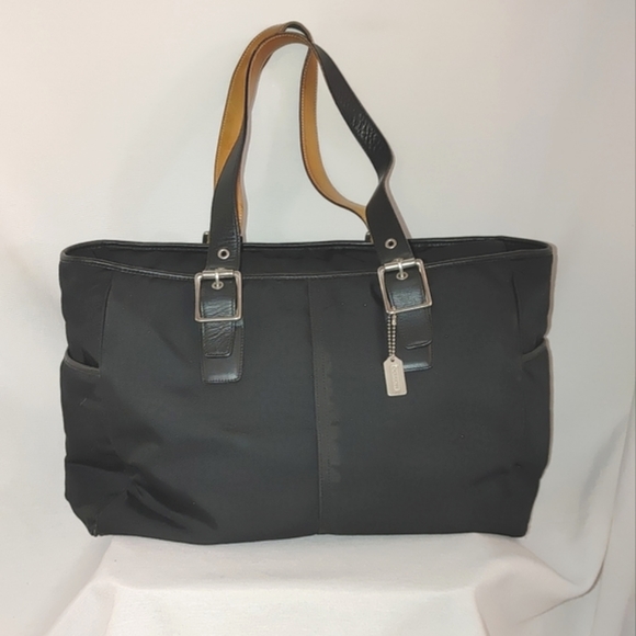 Coach Handbags - Coach Multi Business School Diaper Travel Bag Tote Office Black 5173 Nylon